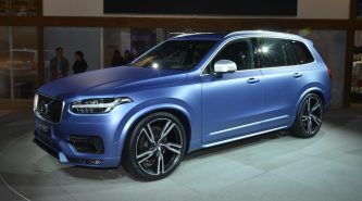 Volvo’s XC90 R-Design revealed in matte paint