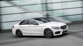 The Mercedes-Benz C450 AMG Sport has S4 in its sights