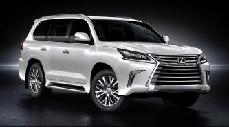 2016 Lexus LX570 brings intimidating new face