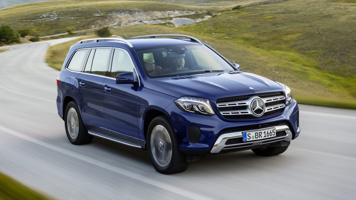 MercedesBenz reveals 2016 GLS fullsize SUV Chasing Cars