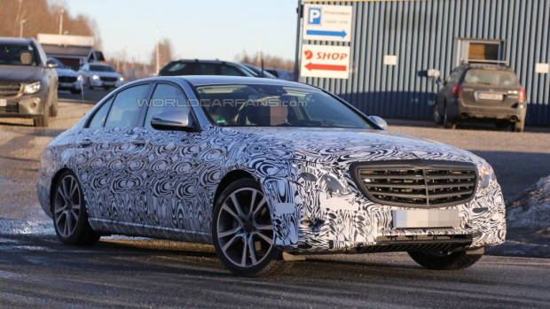 2016 Mercedes-Benz E-Class Camouflaged