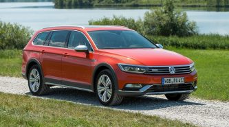 New Volkswagen Passat Alltrack chases down Outback