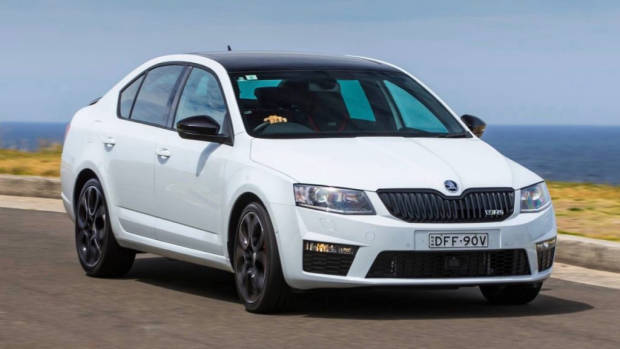 2017 Skoda Octavia RS230 Sedan front fascia