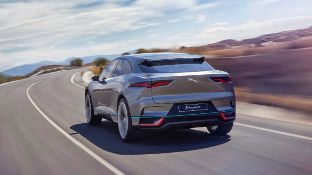 2019 Jaguar I-Pace rear end – Chasing Cars
