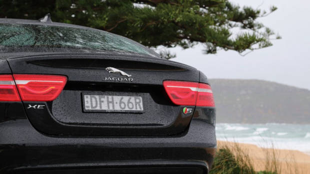 2017 Jaguar XE S tail end – Chasing Cars