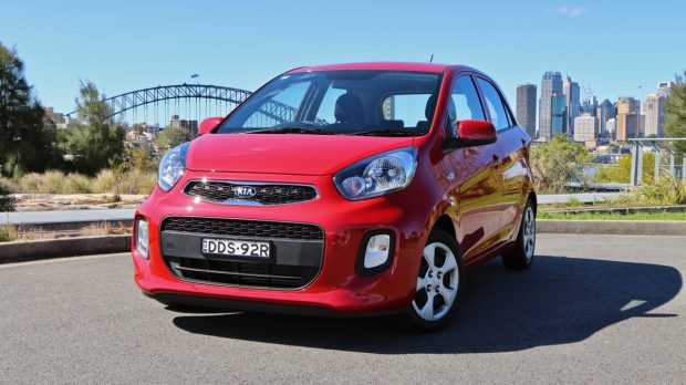 2017 Kia Picanto in Signal Red