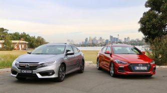 Hyundai Elantra SR Turbo vs Honda Civic Turbo Comparison Review