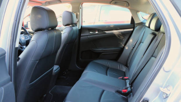 2017 Honda Civic back seat