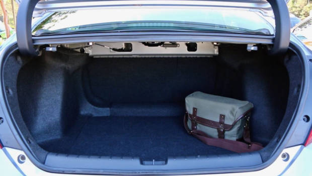 2017 Honda Civic sedan boot space