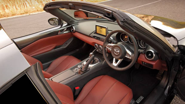 2017 Mazda MX-5 RF Auburn Nappa Leather