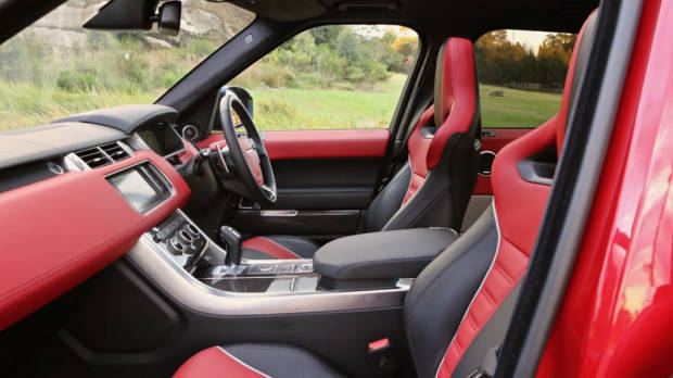 Range Rover Sport SVR Ebony Pimento Interior