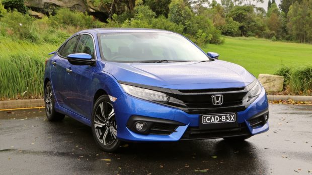 2017 Honda Civic RS Brilliant Sporty Blue Front End