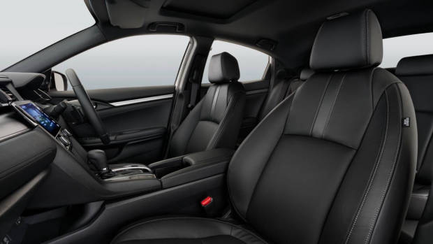 2017 Honda Civic hatchback interior seats