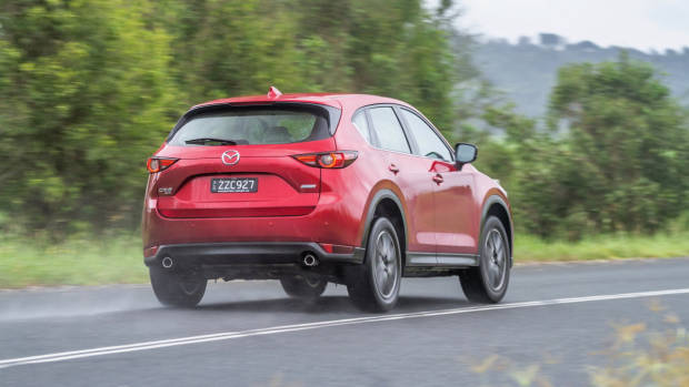 2017 Mazda CX-5 Akera Soul Red Crystal Rear End