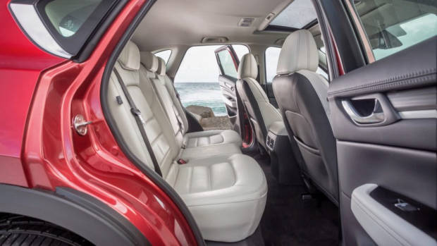 2017 Mazda CX-5 Akera White Leather Back Seat