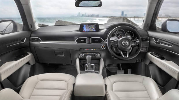 2017 Mazda CX-5 Akera White Leather Interior