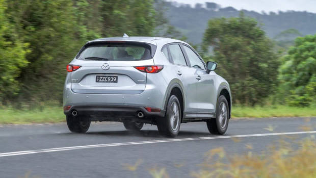 2017 Mazda CX-5 Touring Sonic Silver Rear End