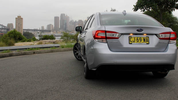2017 Subaru Impreza 2.0i-L sedan silver rear full