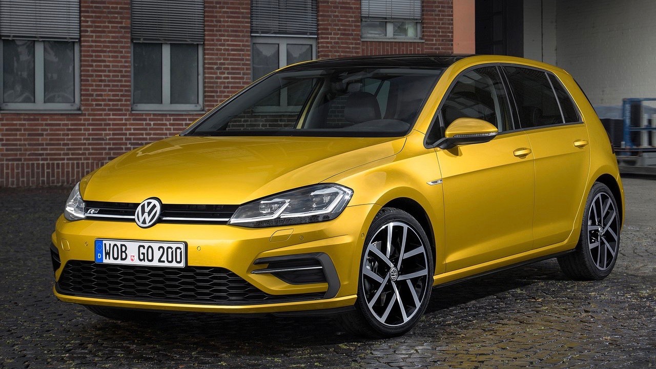 2017 Volkswagen Golf 7.5 gold front header