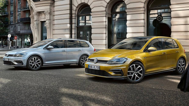 2017 Volkswagen Golf 7.5 hatch and wagon