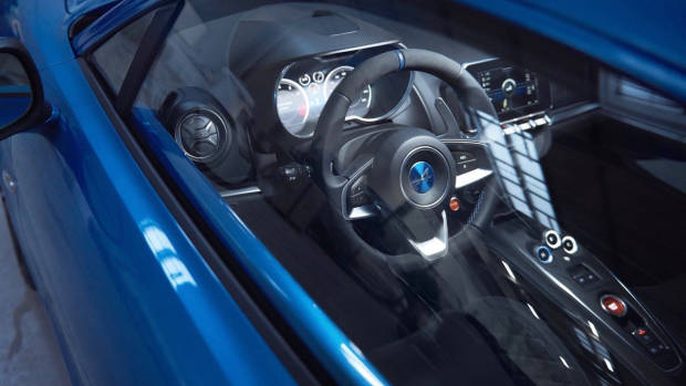2018 Alpine A110 interior side