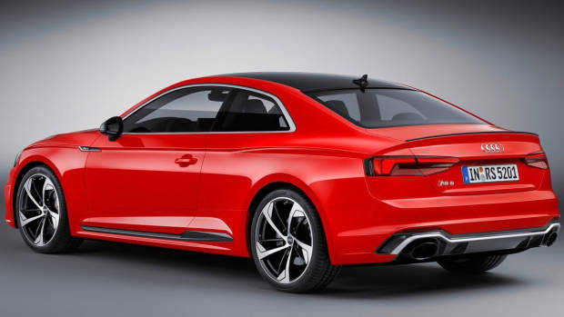 2018 Audi RS5 Coupe red rear side