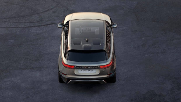 2018 Range Rover Velar gold rear