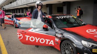 Toyota 86 Racing Series: Driving the 86 Race Car at the 2017 Season Launch