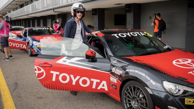 Chasing Cars drives the Toyota 86 race car