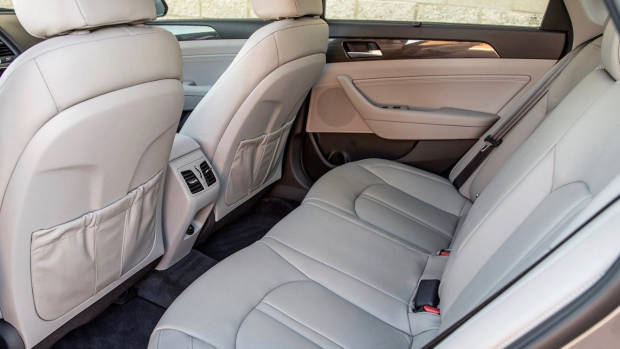 2017 Hyundai Sonata rear seat