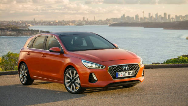 2017 Hyundai i30 SR orange Australia