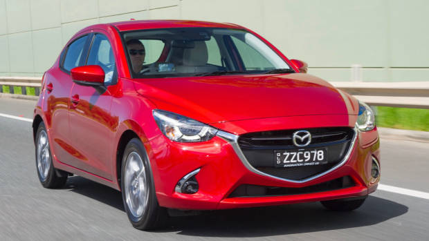 2017 Mazda2 GT Soul Red front