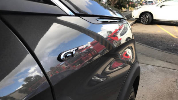 2017 Peugeot 3008 GT side badge