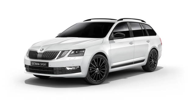 2017 Skoda Octavia Sport white front