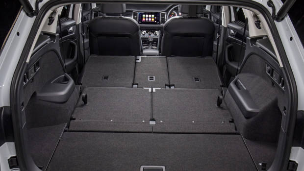 2017 ŠKODA KODIAQ bootspace
