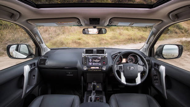 2017 Toyota Prado Altitude interior