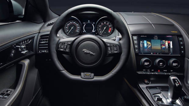 2018 Jaguar F-Type interior