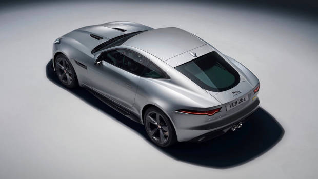 2018 Jaguar F-Type silver top