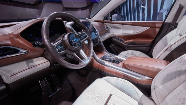 Subaru Ascent concept interior show