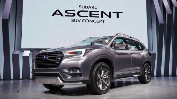 Subaru Ascent concept show front