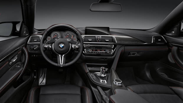 2017 BMW M4 cabin