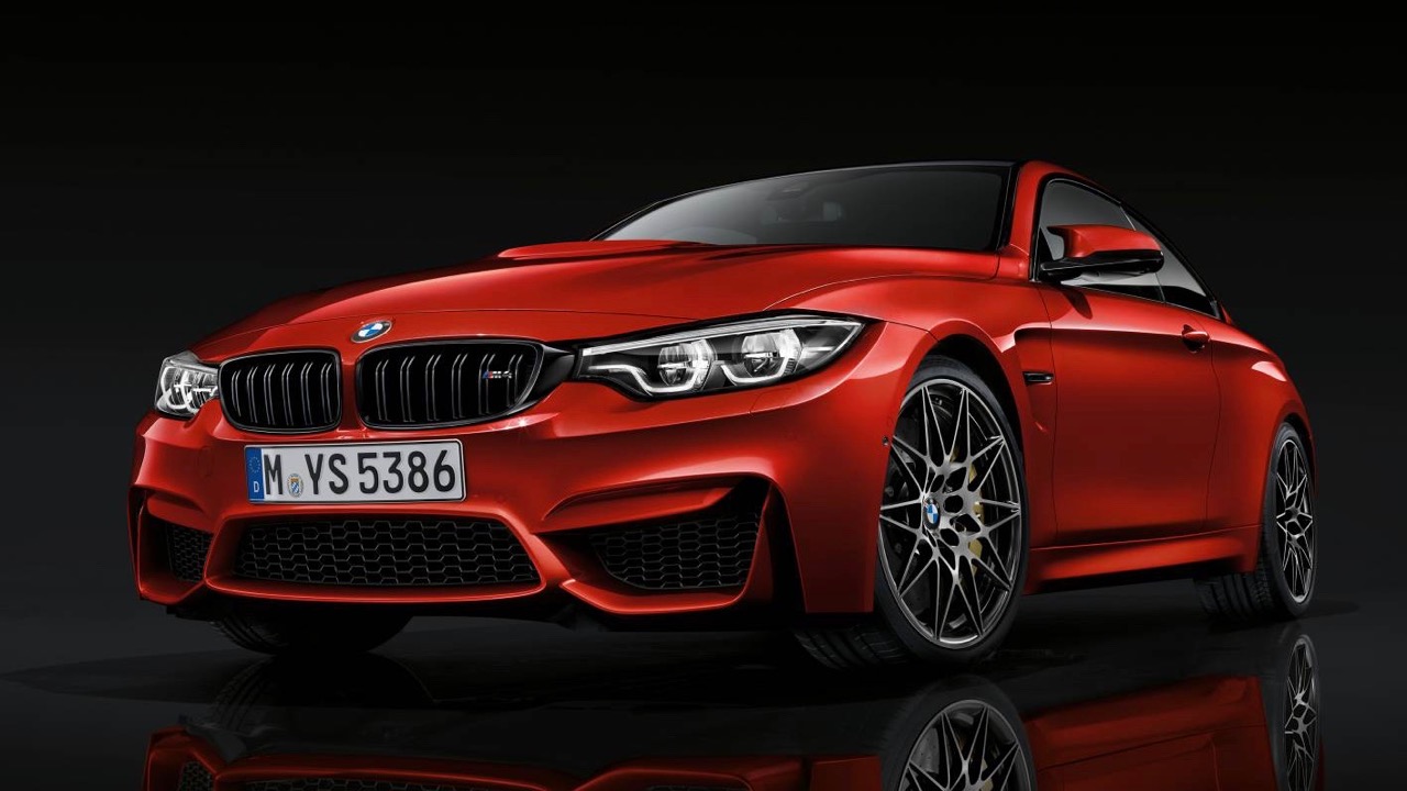 2017 BMW M4 red front