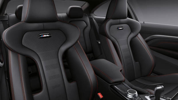 2017 BMW M4 seats
