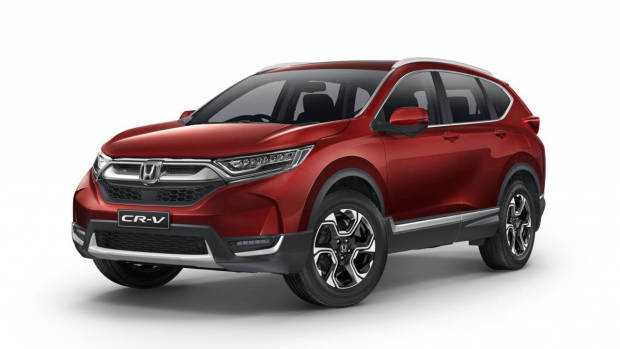 2017 Honda CR-V VTi-LX red front