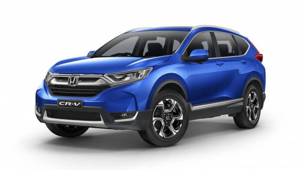 2017 Honda CR-V VTi-S blue front