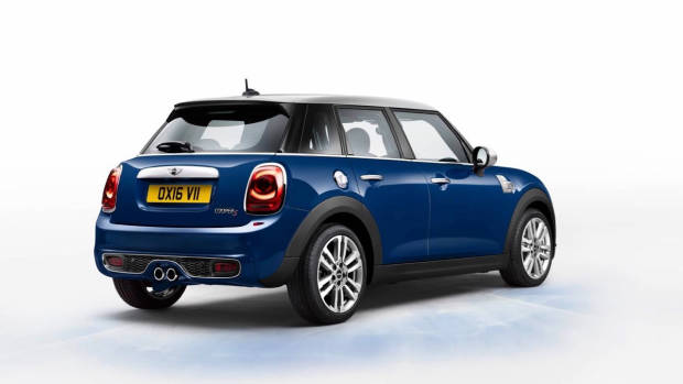 2017 MINI Seven edition blue rear