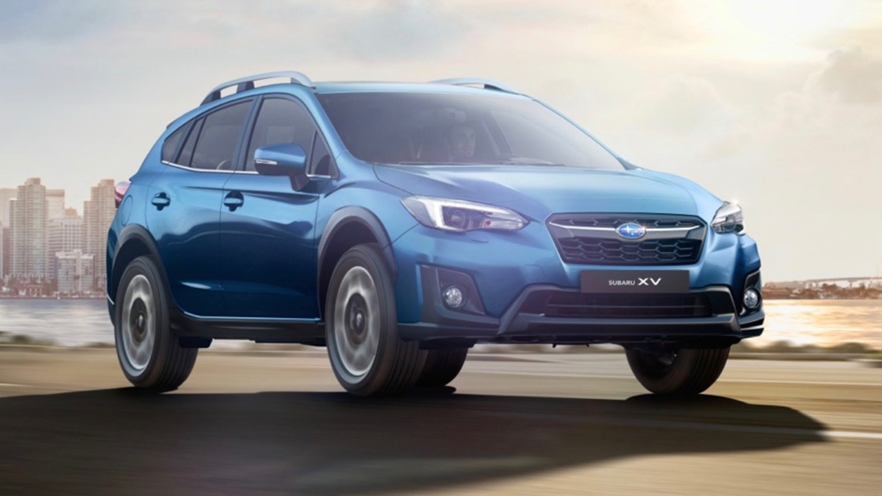 2017 Subaru XV blue front