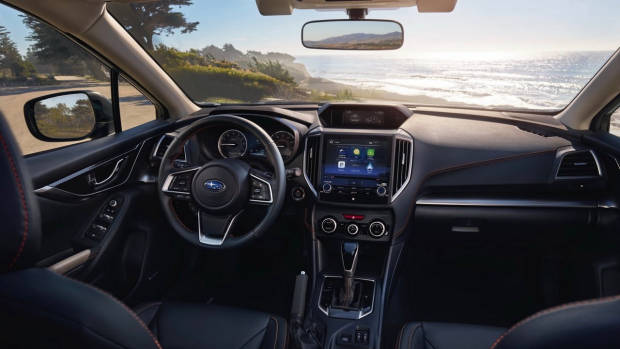 2017 Subaru XV dashboard