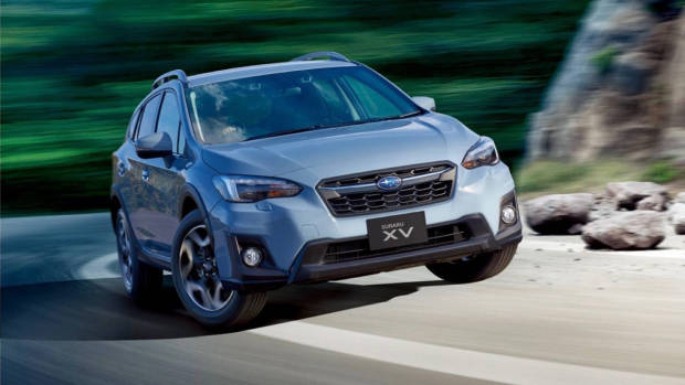 2017 Subaru XV grey front
