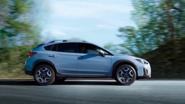 2017 Subaru XV grey side